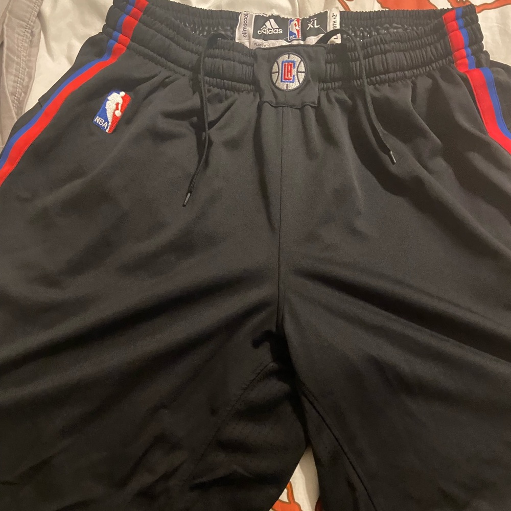 Game worn LA Clippers shorts from 2016 season